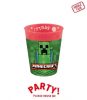 Minecraft set de pahare din plastic micro premium 4 bucăți 250 ml