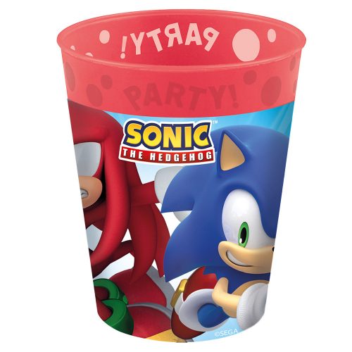 Sonic a sündisznó Sega set de pahare micro premium plastic 4 buc 250 ml