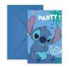 Disney Lilo și Stitch Angel invitație party 6 buc FSC