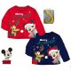 Disney Mickey  Tricou de Crăciun pentru bebeluși, top 6-24 luni