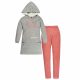 Ushuaia Grey Set de casă pentru femei gri S-XXL