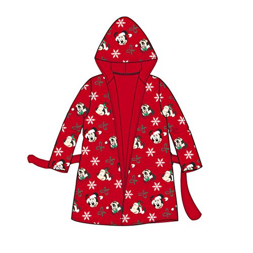 Disney Minnie  Red Snow Halat de baie pentru copii de Crăciun 3-8 ani