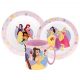 Prințesele Disney True set de masă, set din plastic micro cu cană de 350 ml