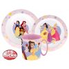 Prințesele Disney True set de masă, set din plastic micro cu cană de 350 ml