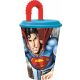 Superman Cana Savior cu pai, plastic 430 ml