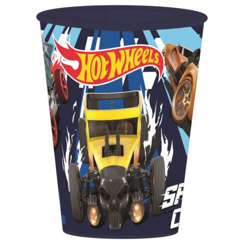 Hot Wheels Blue Fire Pahar, plastic 260 ml